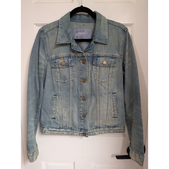 GAP Jackets & Blazers - Gap 1969 Women's Jean Denim Jacket   Size Large